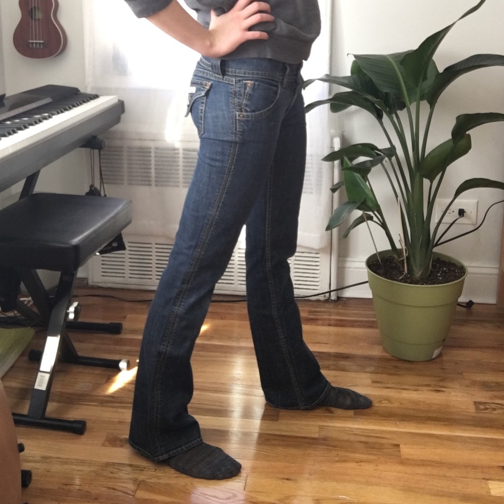 Hudson Jeans Low-Rise Bootcut